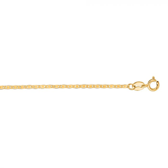 Flat Weave Chain Bracelet