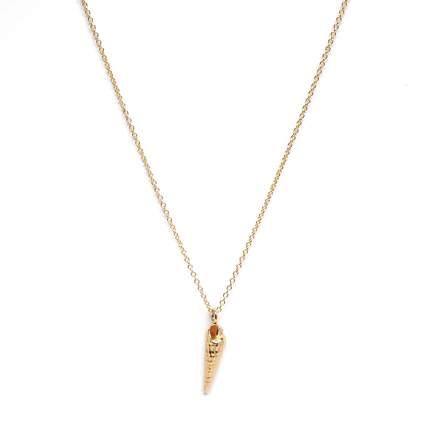 Mini Auger Shell Necklace