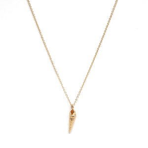 Mini Auger Shell Necklace